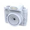 Keychain Digital Camera 64MP 4K Built in 19 Filter Effects 78 degrees  Wide Angle LED Fill Light HD Small Retro Video