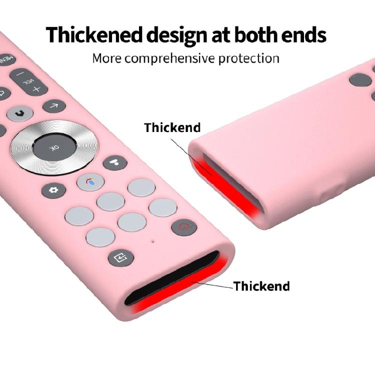Protective Washable Silicone Cover For Class U8 Series LCD 4K Television Remote Controls Dust Resistant Shell
