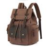 Vintage Canvas Backpacks For Men Large Capacity Laptop Backpacks Durable Canvas Briefcase Rucksack for Business Travel Office
