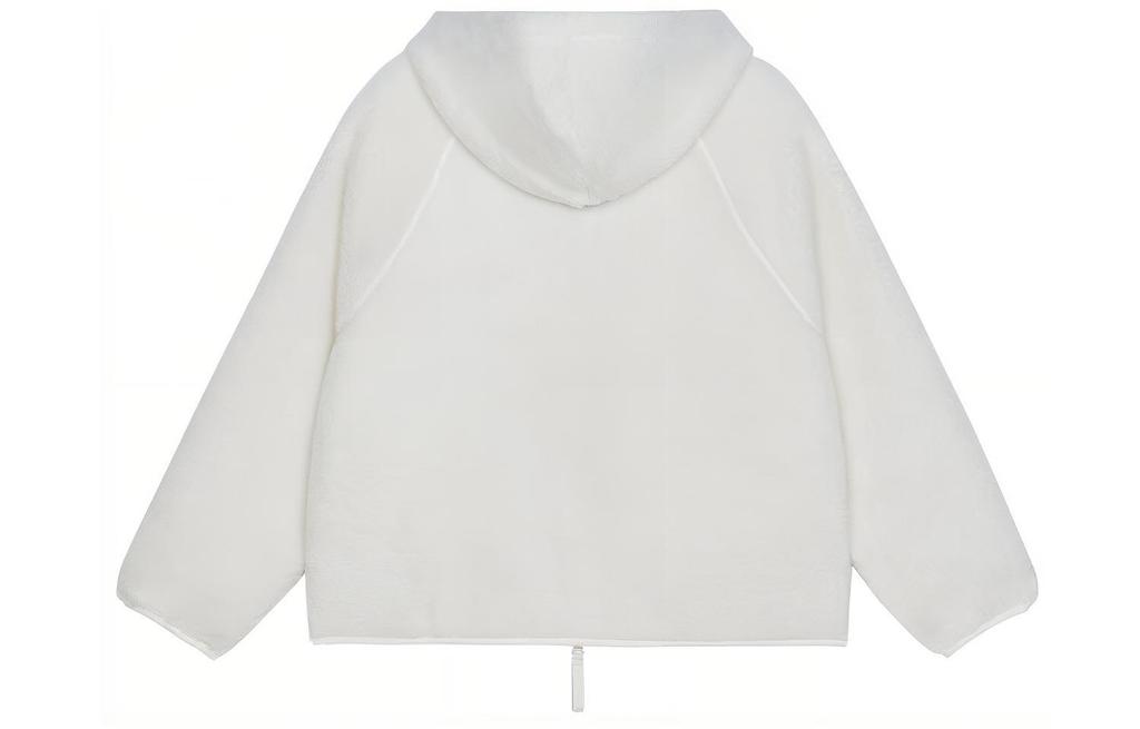 New Balance Women's Zip-Up Hooded Jacket White AWJ13350-AGA
