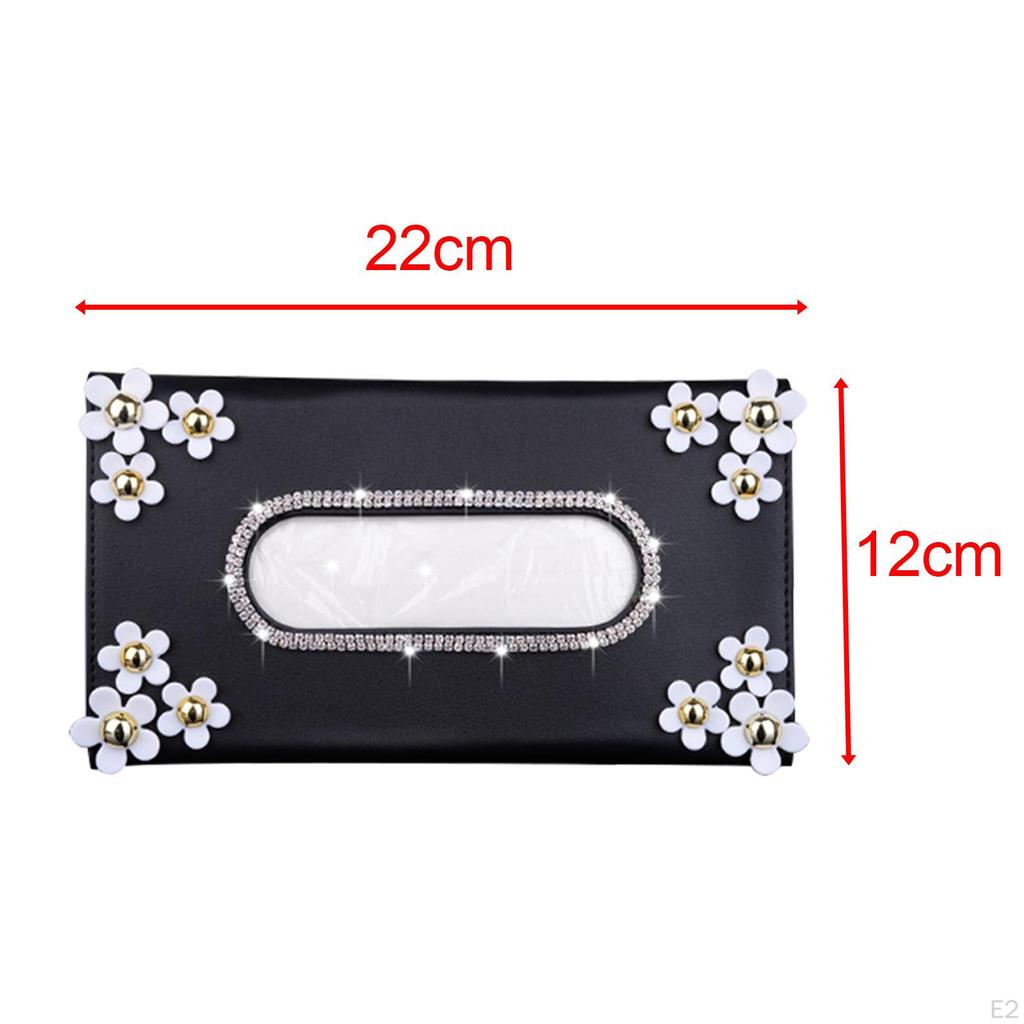 Car Tissue Dispenser Box for Home and Office Use