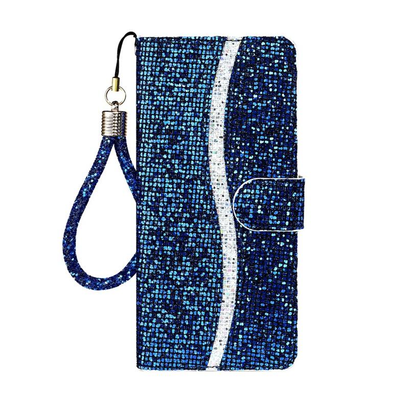 Custodia A Portafoglio Con Glitter Per IPhone 15 Plus: Pelle PU Con Slot Carte, Chiusura Magnetica E Cavalletto - Protezione Antiurto