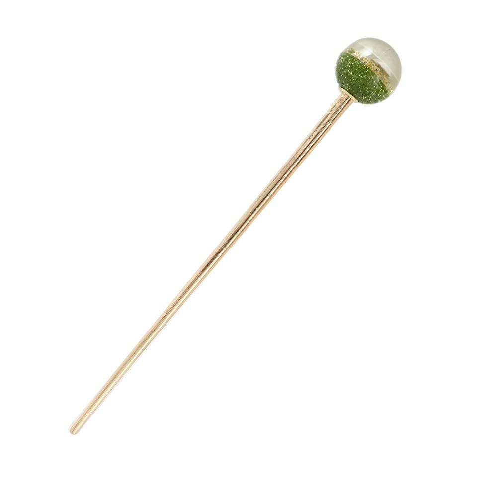 Vintage 1PC Japan Gold Foil Metal Women Hairpin Hair Stick Hair Clasp Hair Accessories