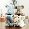 Polyester Plush Stuffed Keychain Soft Animal Bag Pendant Adorable Elephant Keyring  Girl