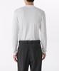 MUSINSA STANDARD Tencel Slim Mock Neck Long Sleeve T-Shirt [White]