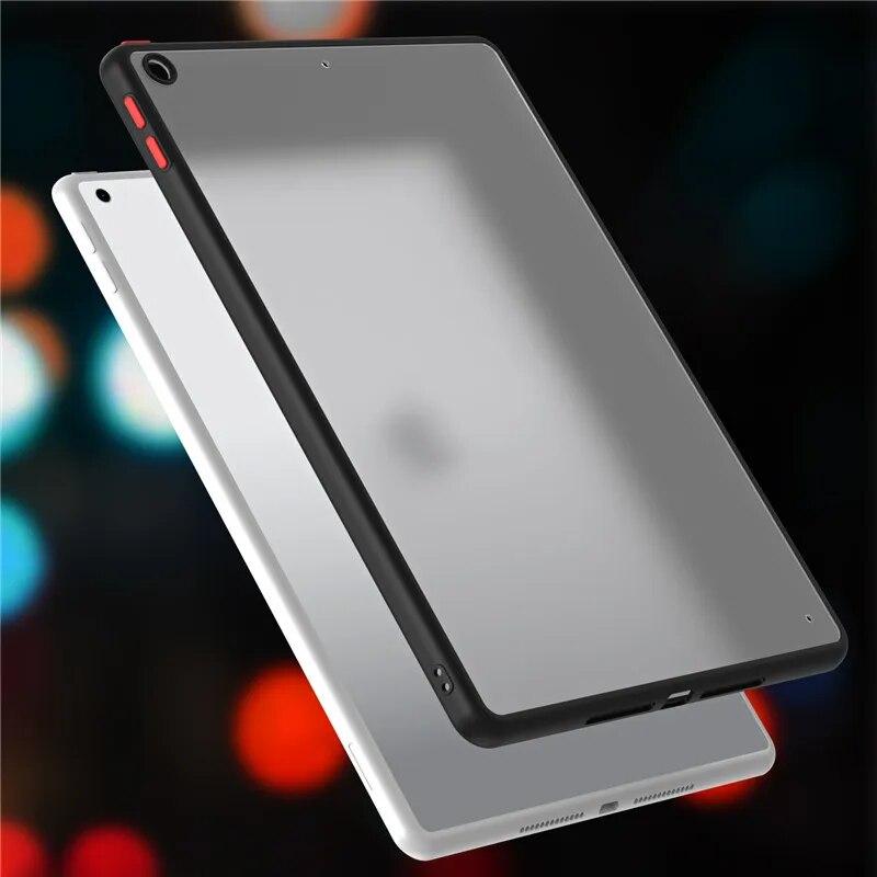 

Для ipad 10 th 9 8 7 6 5 9.7 дюймів 10.9 дюймівGeneration Pro 11 Air 5 4 3 Mini 6 4 5 Чохли Матове напівпрозоре покриття для Samsung Galaxy Tab A9 S9 2023 IPAD 10 2022 10.9 чорний
