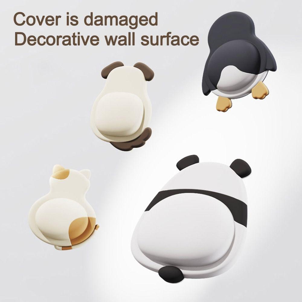 1/2Pcs Self Adhesive Anti Collision Pads Soft Rubber Protection Stickers New Door Stopper Home