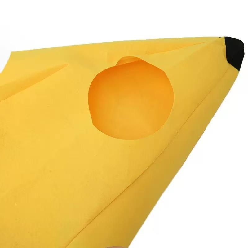 Barnens dag Banankostym Vuxen Rolig Halloween Fruktkostym Karneval Banankostym