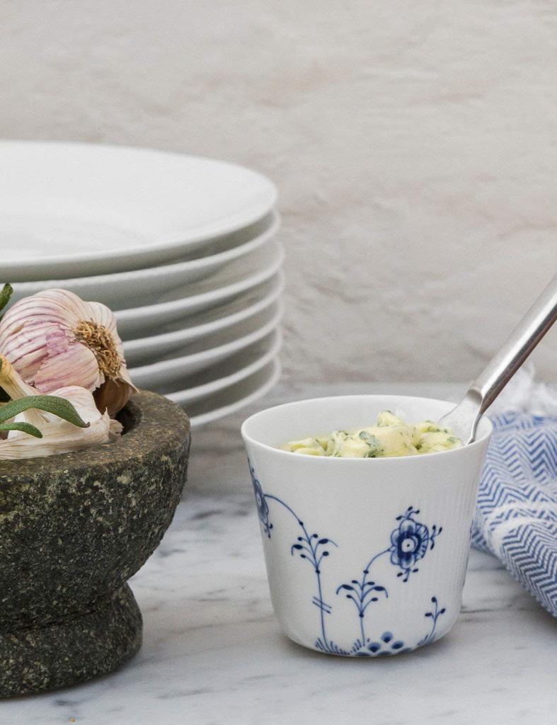 Importierte Royal Copenhagen Blue Elements Tasse 250 ml Paar Hochzeitsgeschenk 1017047 Weiß [Reguläres Produkt]