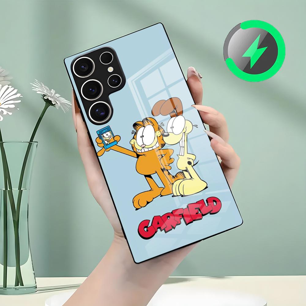 Anime Cute B-GaRFieldS-S Phone Case For Samsung S26 S25 S24 S23 S22 S21 S20 Edge Ultra Plus FE For Magsafe Glass Case