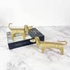 Metal Handicrafts Simulation Animal Sculpture Golden Puppy Golden Dog Figurine Metal Figurine Home Decoration Accessories