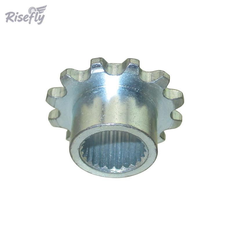 Engrenagem do Motor de Partida Risefly 12 Dentes Para Motor 50 cc 110 cc 125cc Modelo de ATV Pit Bikes