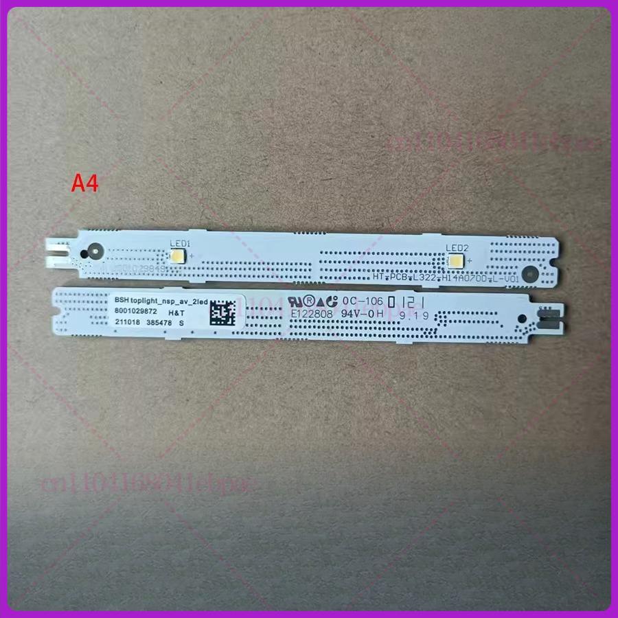 Refrigerator Freezer Accessories A1 A2 A3 A4 A5 A6 LED Light Srip Board For Siemens Bosch Refrigerator