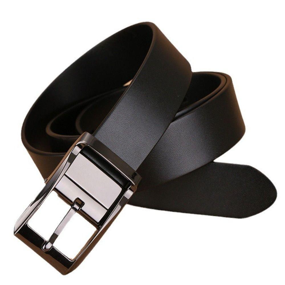 High-end Cowhide Jeans Belts Trendy Brand Business Denim Belt For Man Women Unisex