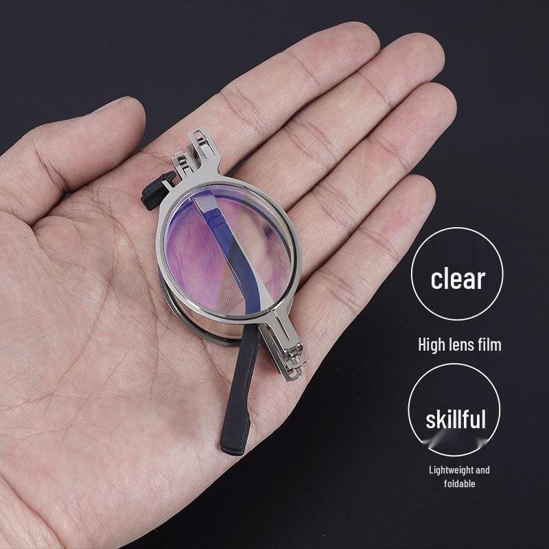 New Foldable Anti-Blue Light Screwless Reading Glasses - Unisex Pocket Design
