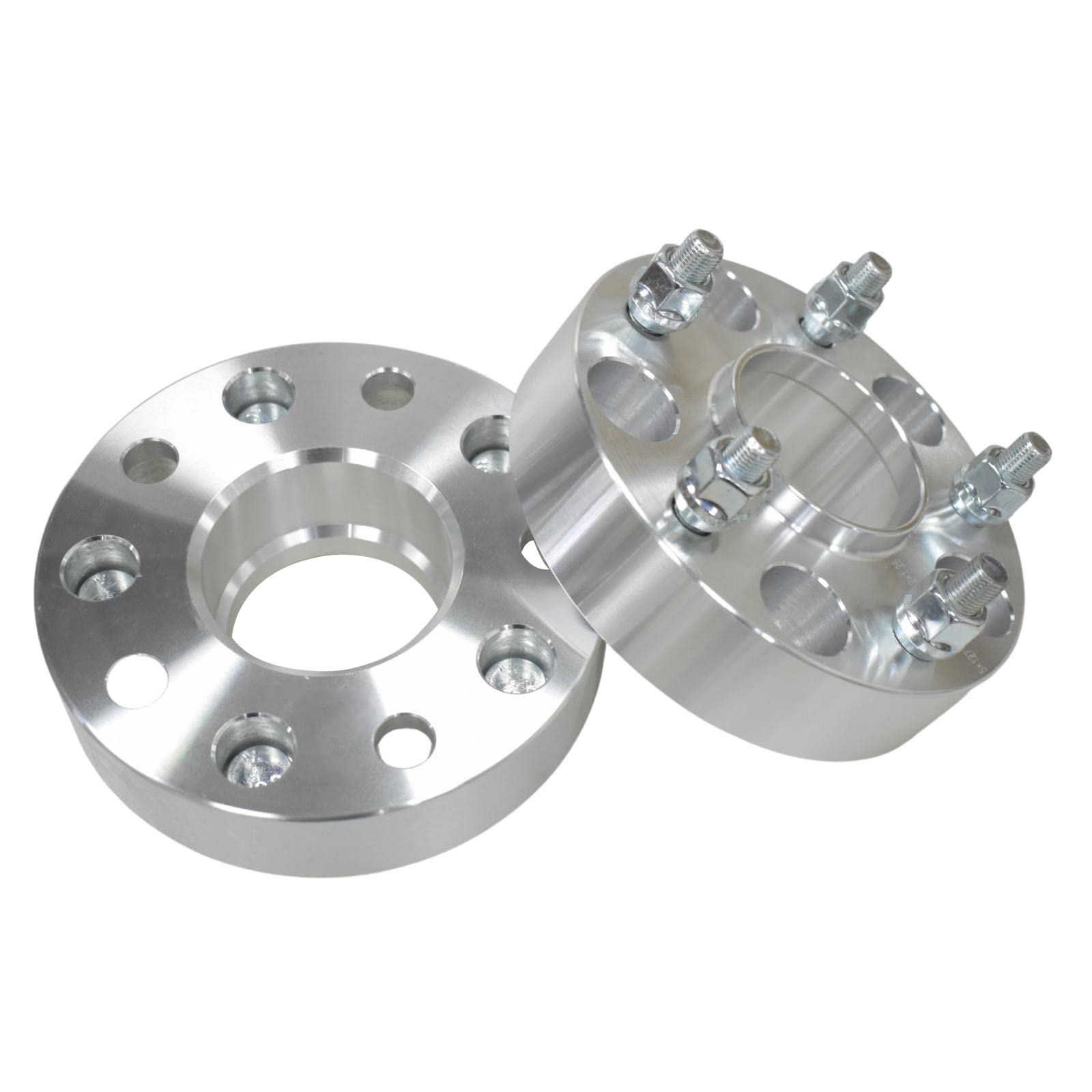 

JINGLINGKJ Wide Tread Spacers with Hubs for Wrangler Cherokee 5H Inner Diameter Thickness Set of 2 JK/Commander XK/Grand WK/WJ, PCD127, 71.5mm,