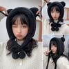 Warm Cute Plush Earflap Earmuff Bear Ear Hat Winter Hats Beanies Caps