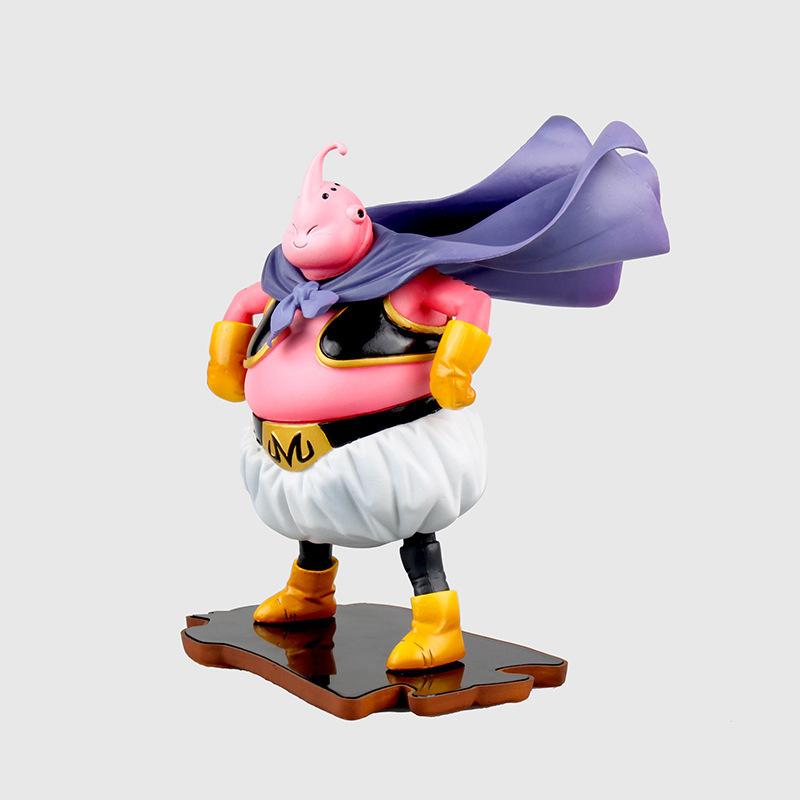 Cartoon Anime Dragonball Figure Majin Buu 3 Head Fat Buu Toy Model PVC Cute Figure Desktop Ornament Children Birthday Gift