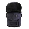 Thick Bomber Hat Warm Earflap Pilot Caps Outdoors Beanie Russian Caps  for Men Women
