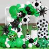 Football Digital Balloon Party Decoration Balloon Football Printed Digital Balloon 0-9 for Football Theme Birthday Party Balloon