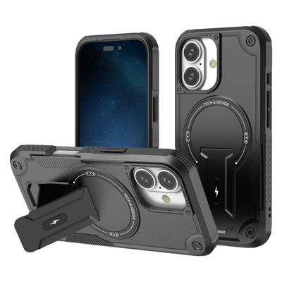 Wytrzymałe twarde etui na akcesoria do iPhone 17 Pro Max iPhone17 17 Air 16 16e 15 Plus 12 13 14 Pro Pokrowiec do ładowania bezprzewodowego