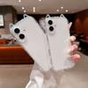 Shockproof Airbag Phone Case Cat Ears For iPhone 17 Air 16 Plus 15 14 13 12 11 Pro Max X XS XR 7 8 SE 2022 2020 Transparent Protective Cover For Women