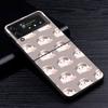 PUI PUI MOLCAR Cute Case for Samsung Galaxy Z Flip4 Flip3 5G PC Hard Cell Phone Shell Z Flip 4 3 Black Coque Zflip4 Zflip3 Cover