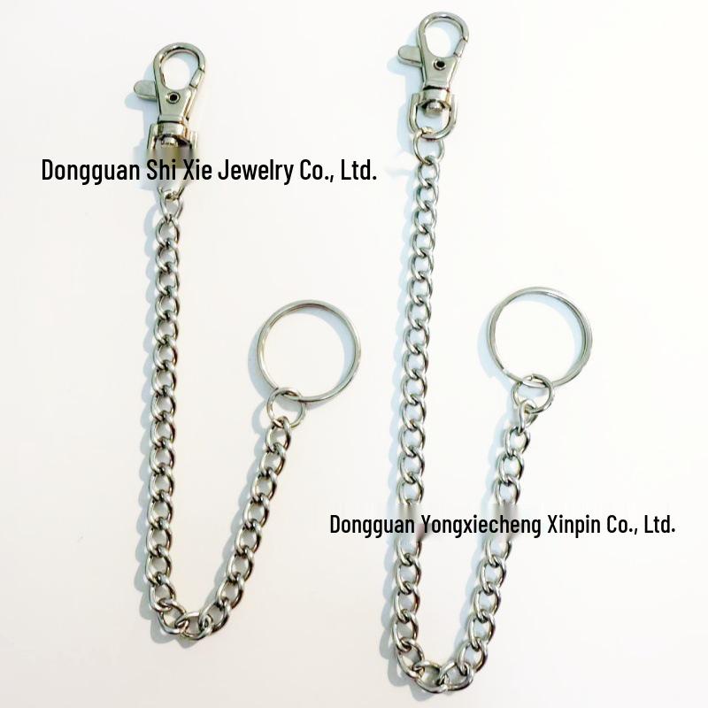 Stainless Steel Cross Keychain Lanyard and Jeans Waist Chain