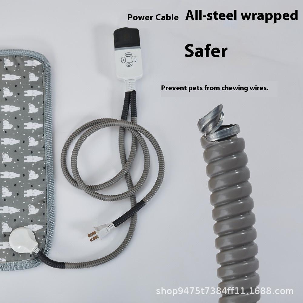 Pet Heating Pad Electric Blanket Cat and Dog Mat Waterproof Electric Heating Pad