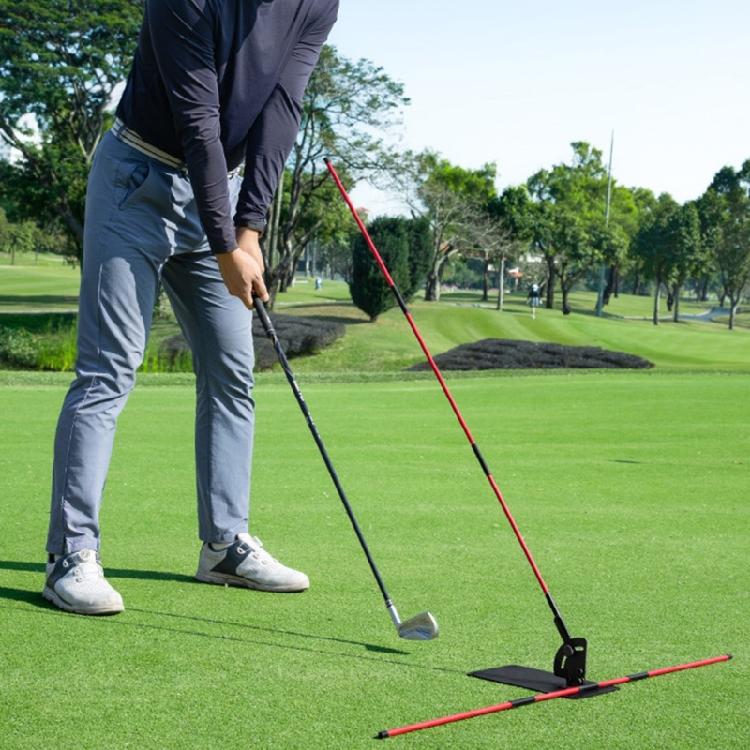 Golf Training Equipment For Swing Accuracy And Ball Striking Golf Practice Aid For Shot Alignment And Stance Improvement