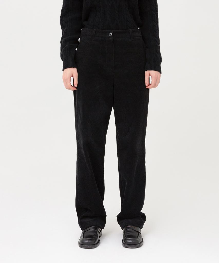 Beulaunyadeu W Corduroy Pants, Black