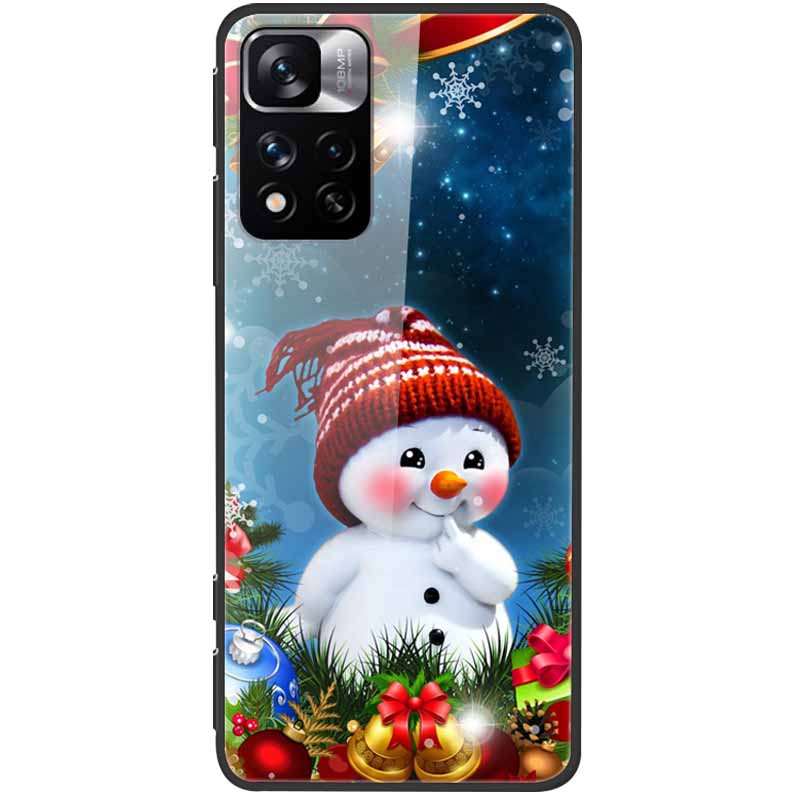 Tempered Glass Case For Xiaomi Redmi Note 11 Pro+ 5G Cover Hard Protective Funda for Redmi Note 11 Pro Plus 5G Soft Bumper 6.67