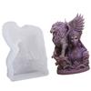 Food Grade Silicone Lioness Wing Woman Candle Mould For Art Projects And Creative Gift Making