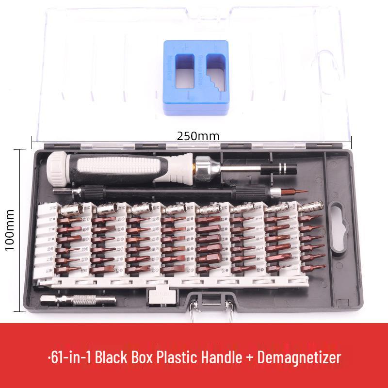 38-in-1 Multifunction Ratchet Wrench & Screwdriver Bit Set for Household & Mechanical Repairs
