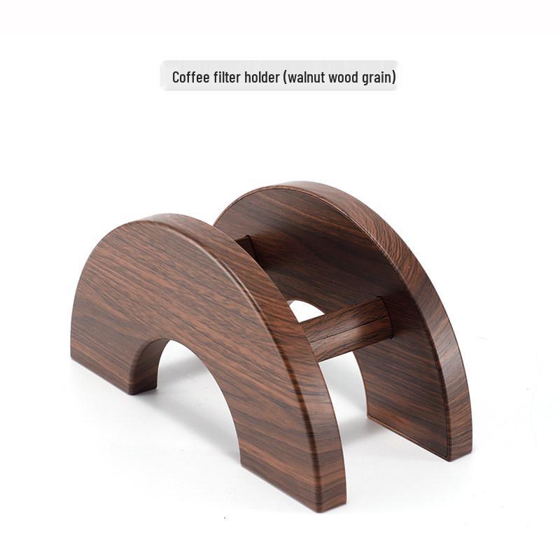 Black Walnut Wood Drip Coffee Filter Holder for V60