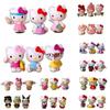 Rozkošných 6ks Hello Kitty Kuromi Sanrio Roztomilých Panenek Příslušenství Pro Sběratele