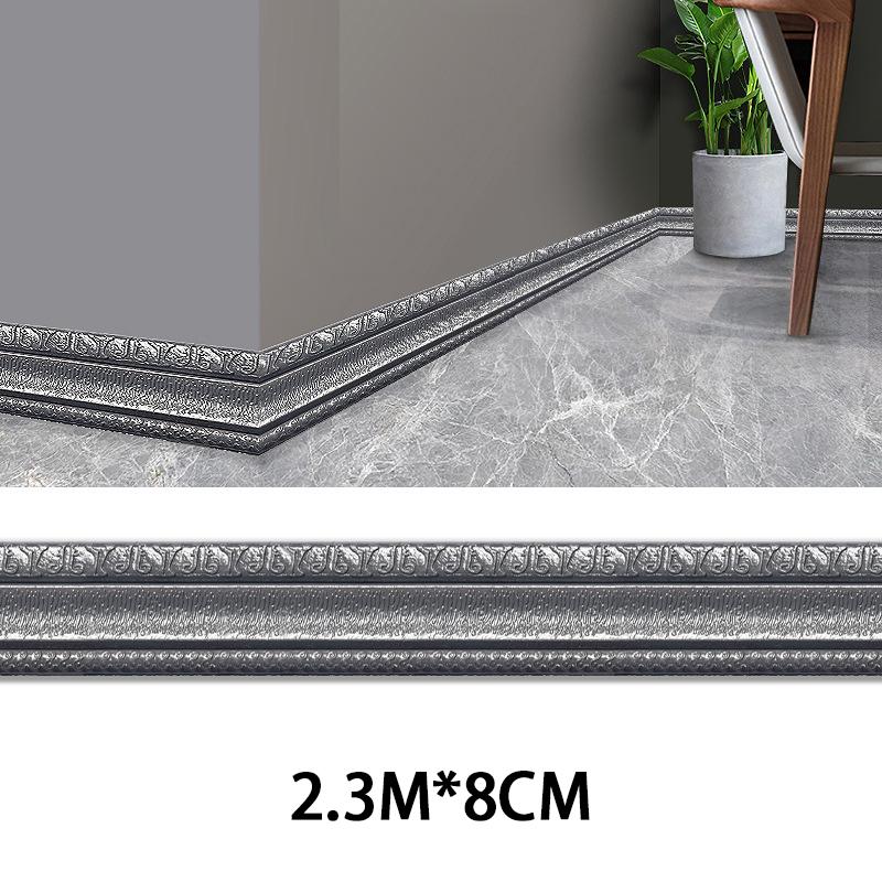 Waterproof And Impact-Resistant Edge Banding For Background Walls Living Room Decorations, And Wall Stickers