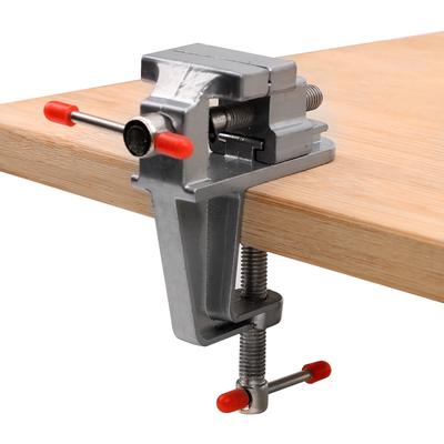 Kniehebelspanner Handwerkzeuge DIYWORK Flacher Tischschraubstock Zange Schraubentyp 30MM Maximale Öffnung Rutschfest Werkbankschraubstock Schnellpositioniervorrichtung