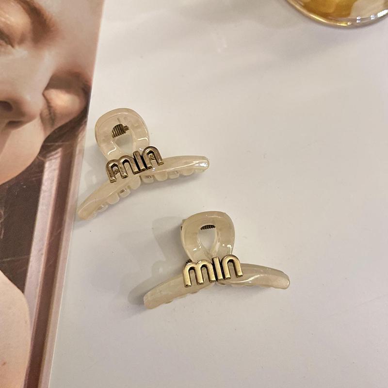 

2 шт., маленькие милые заколки для волос с буквами для женщин и девочек, мини-зажимы для волос, заколки-когти, заколки в виде краба, корейские аксессуары для волос