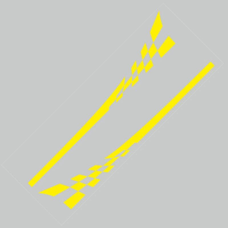 Car Door Side Stripes For-Porsche 911 997 Exterior Accessories Racing Flag Graphics Sticker Auto Body Decor Vinyl Decals