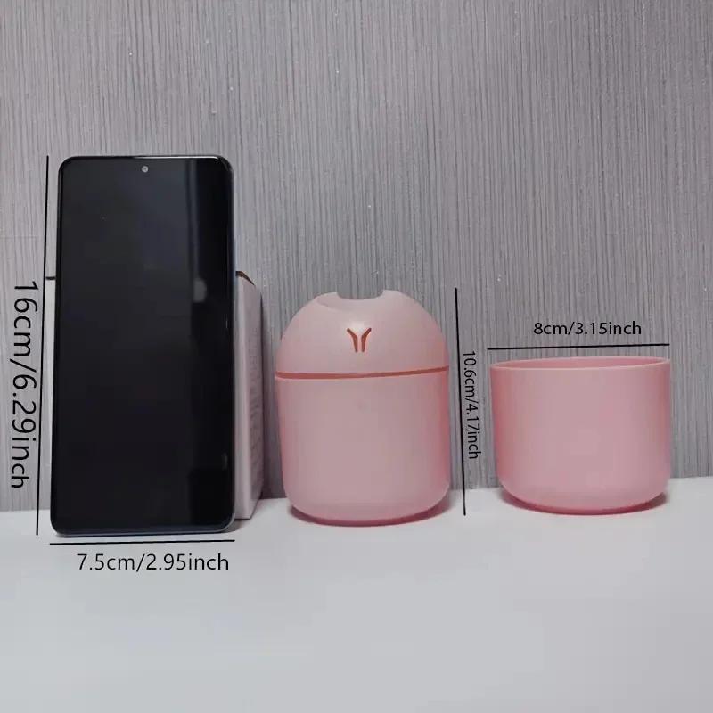 Portable 250ml Mini Cup Spray Mist Humidifier Double Wet Aroma Essential Oil Diffuser Car Usb Air Humidifier