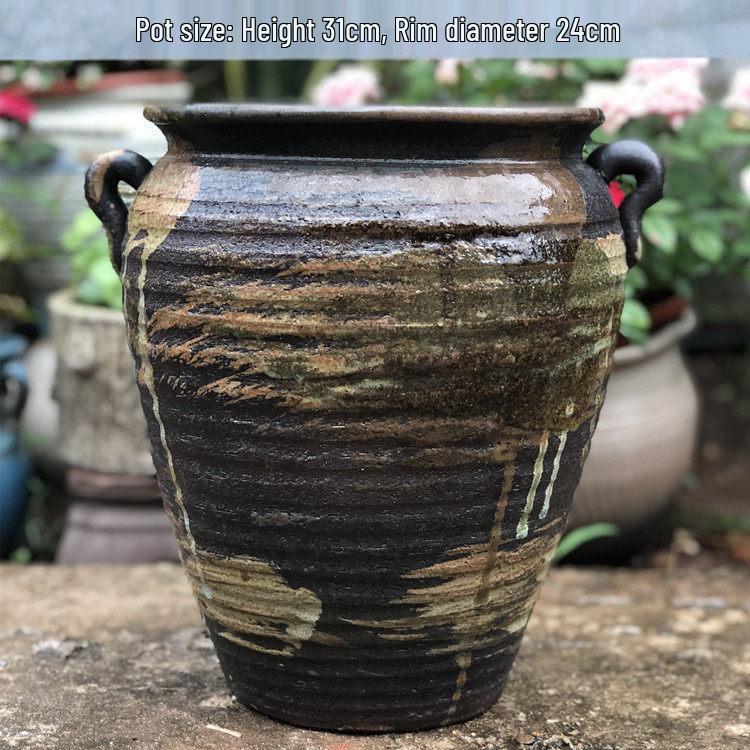 Extra Large Ceramic Succulent & Flower Pot for Trees and Plants