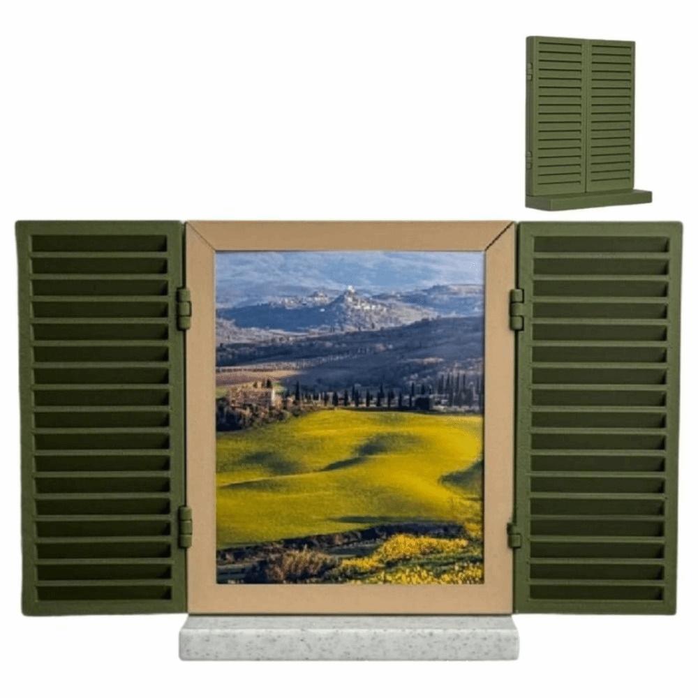 Elegant Style Multifunctional Photo Frame Wall-Mounted Mediterranean Style Organizer  Long-Term Use