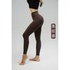 High-Waisted Seamless 9/10 Length Leggings Women Butt-Lifting Yoga Pants Breathable Stretch Workout Tights