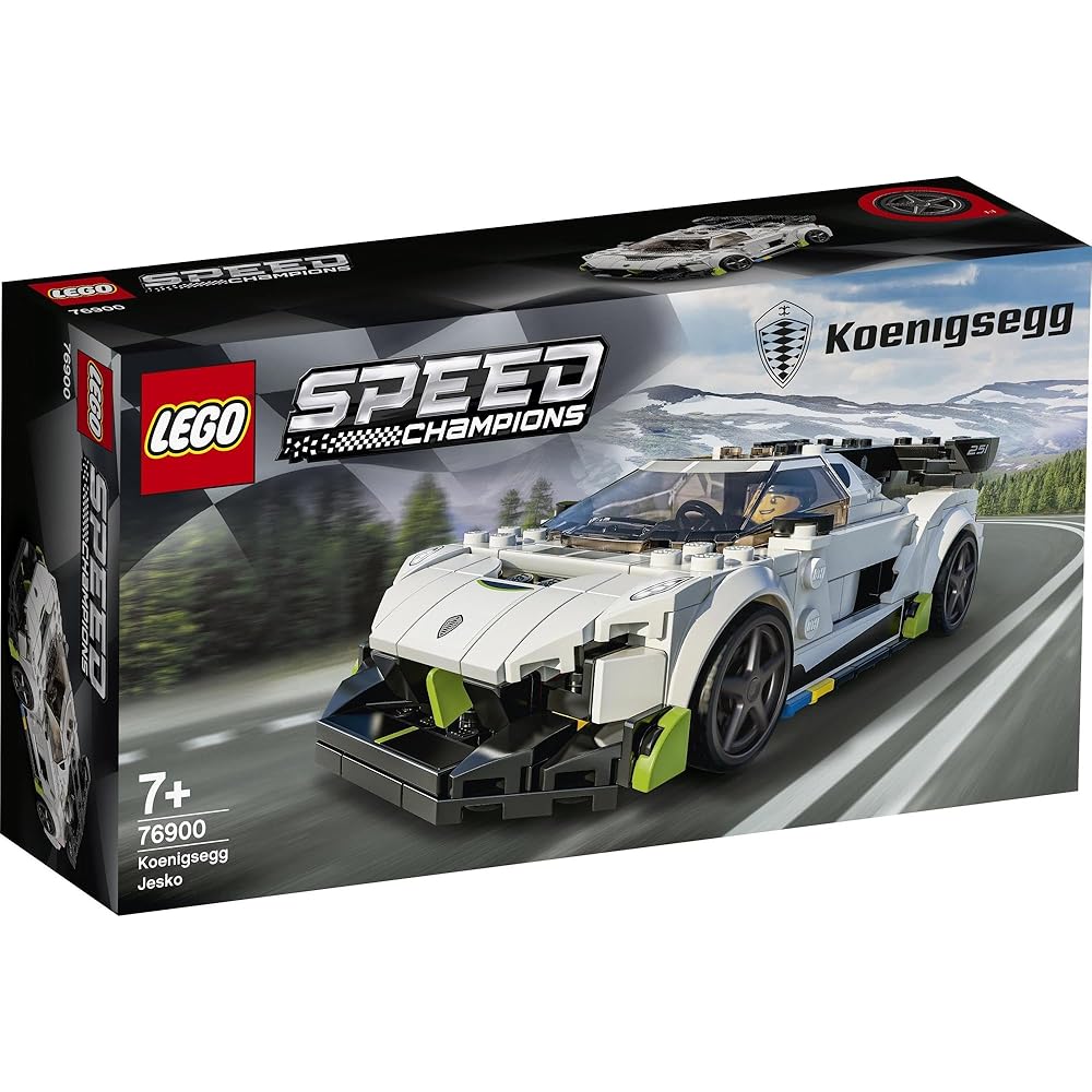 LEGO Speed Champions Koenigsegg Jesko 76900 Building Blocks Toy for Boys Ages 7 and Up
