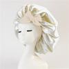 Wide Band Satin Bonnet, Silk-Like Hair Scarf for Women, Soft Sleep Cap for Curly & Frizzy Hair