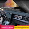 Suede Sunshade Mat for 2023 Leapmotor C11 Dashboard and Console Protection