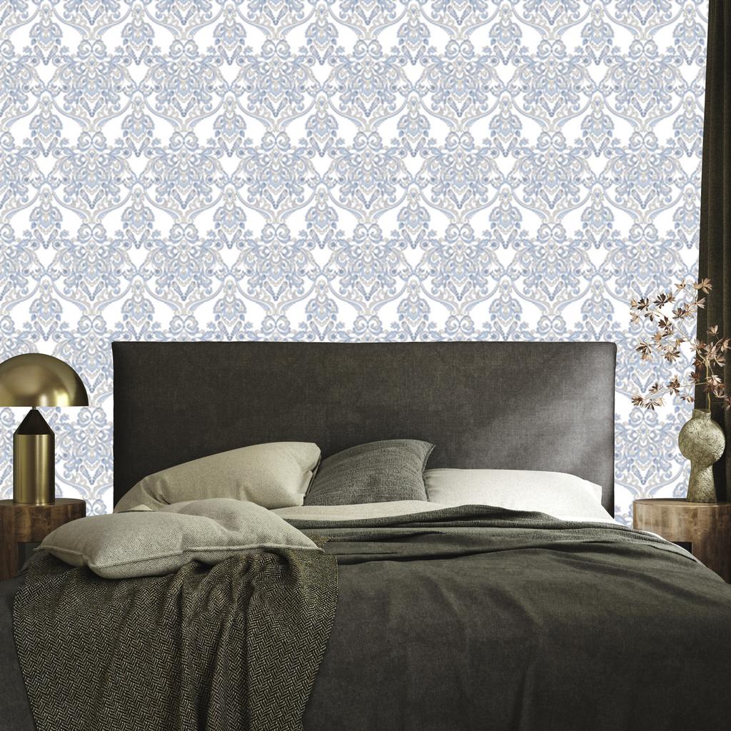Wallpaper Ornaments In the Baroque Style for the Living Room and Bedroom 50x1000