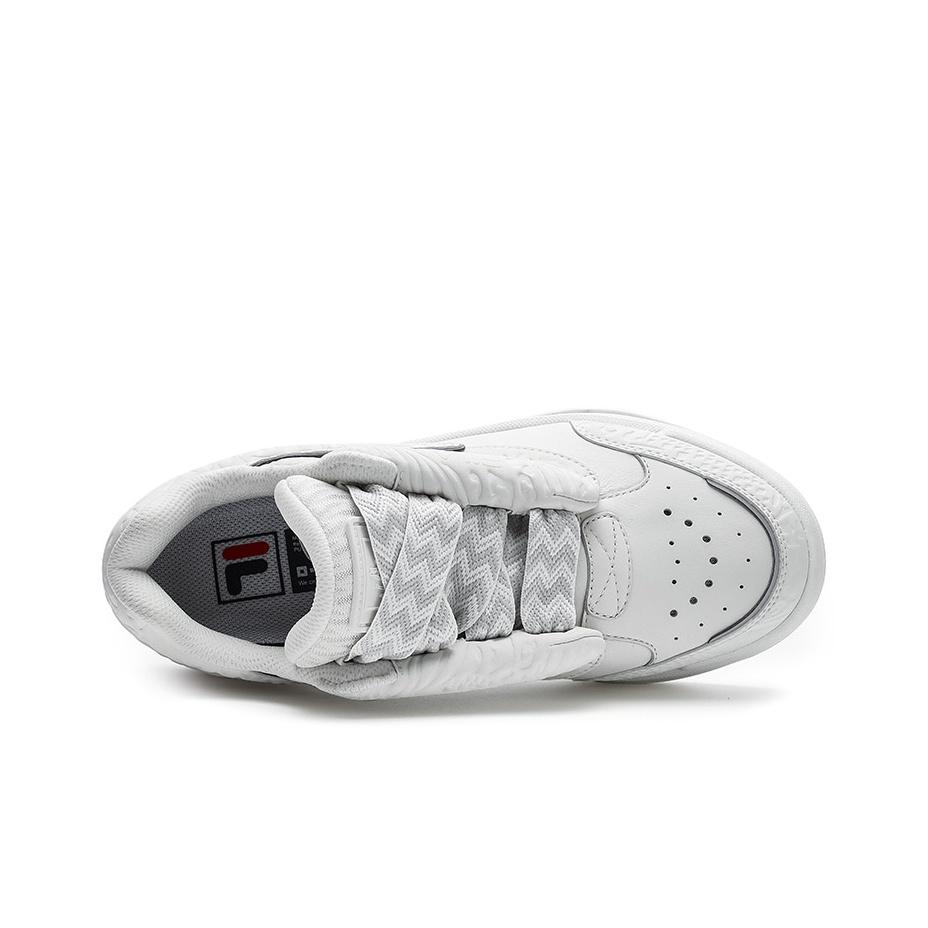 New FILA MIX White Dancer Coverage Low Top Skateboard Shoes Men's Snow Box F12M332206FSW