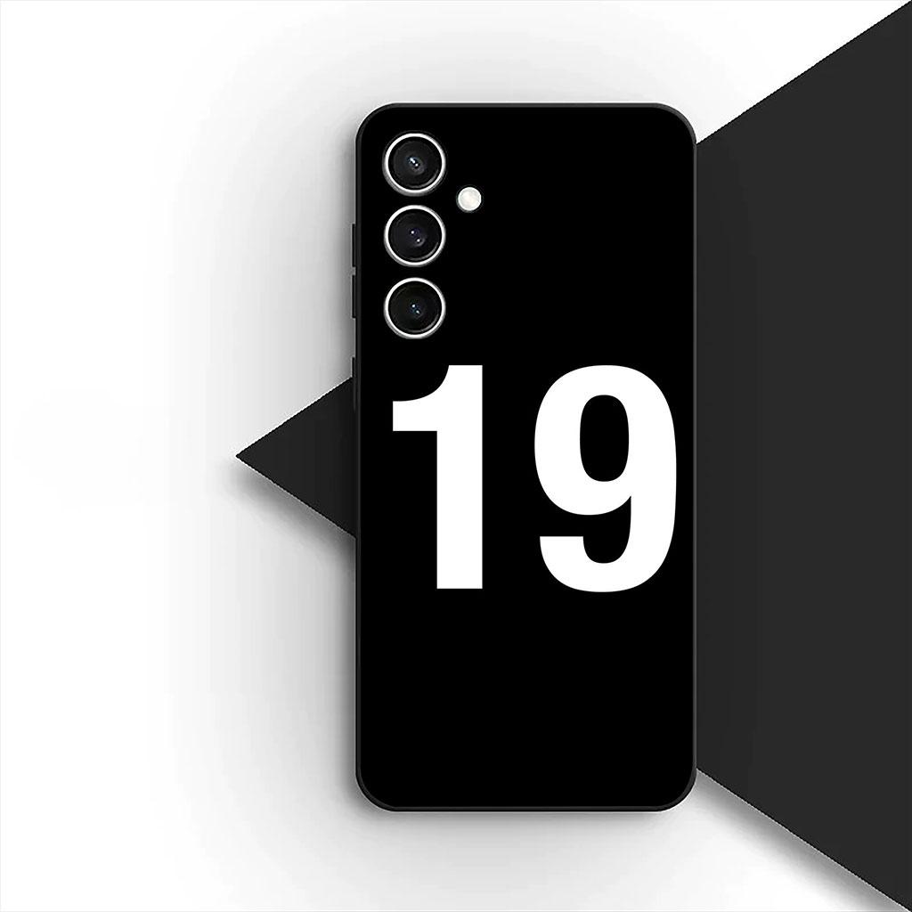 Lucky Number Football Basketball No 23 24 7 5 Cover for Samsung Galaxy S25 S24 S23 FE Ultra Plus S7 Edge S25+ S23+ A56 5G Case